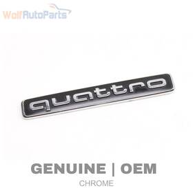 4g8853737 Audi 2016-2018 A7 C7 - Trunk Emblem / Badge Quattro
