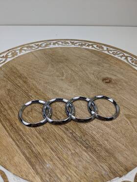 4h0853605 Audi Rear Trunk Chrome Emblem Logo Badge Sign Symbol Oem