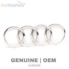 4h0853742b Audi 2011-2018 A8 Quattro - Rear Emblem / Badge Rings