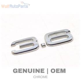 4l0853743a Audi 2007-2010 Q7 3.6l - Rear Trunk Hatch Emblem / Badge 3.6