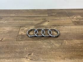 4m0-853-605 Audi 2017-2023 Q7 Suv Front Bumper Grille Logo Ring Emblem Oem