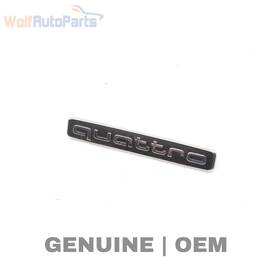 4m0853737 Audi 2016-2024 Q7 4m - Trunk Emblem / Badge Quattro
