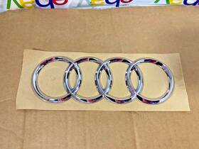4m8853742 Audi New Oem 2019 2020 2021 2022 2023 Q8 Sq8 Rear Rings Trunk Emblem