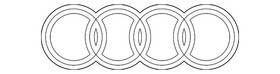 80f-853-742-2zz Audi Genuine Hatch Emblem