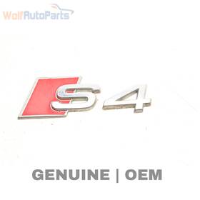 8d0853737g Audi 2000-2002 2004-2016 2018-2020 S4 - Trunk Emblem / Badge
