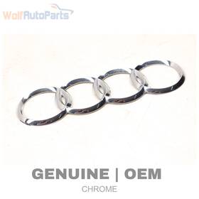8j0853742 Audi 2009-2010 Tts Quattro - Rear Emblem / Badge Rings