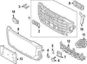 8ma-853-605-b-716 Audi Genuine Emblem