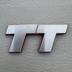 Audi 8n0 853 745 2000-2006 Mki Inch Tt Rear Trunk Lid Emblem Badge Logo Letters Silver Oem