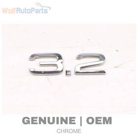 8p0853743d Audi 2003-2009 Tt - Trunk Emblem / Badge Inch 3.2