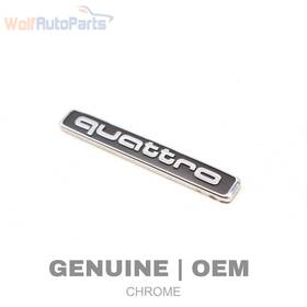 8r0853737a Audi 2014-2017 Sq5 - Trunk / Hatch Emblem Badge Quattro