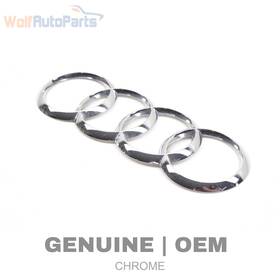 8s0853742 Audi 2018-2023 Tt Rs Quattro - Trunk Emblem / Badge Rings