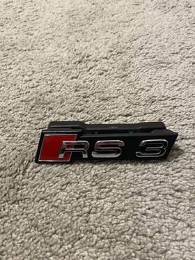 8v5853736b Audi 8v4853736 Rs3 Front Grille Emblem