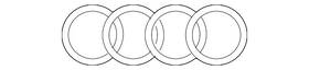 8w6-853-742-a-t94 Audi Genuine Emblem