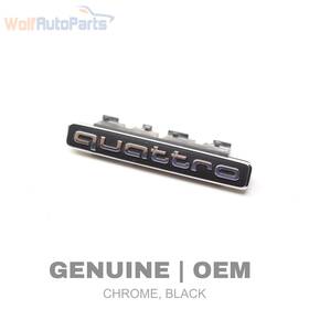 8w6853736a Audi 2017-2024 S5 - Grille Emblem / Badge Quattro