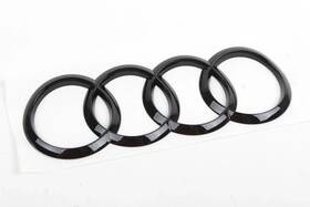 8w8-853-742-a-t94 Audi Genuine Hatch Emblem Gloss Black - 8w8853742at94