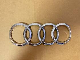 8w8853742 Audi Oem 2018 2019 2020 2021 A5 S5 Rear Trunk Chrome Rings Emblem