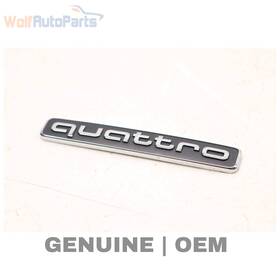 8w9853737 Audi 2018-2024 Q5 2.0l - Trunk Emblem / Badge Quattro
