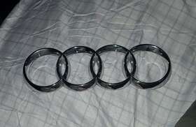 8z0853605 Audi Tt Coupe Mk2 - Front Emblem / Badge Rings