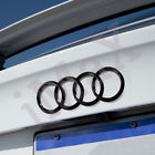 Audi Rings Black Abs Rear Trunk Tt Back Badge Emblem