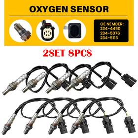 234-4490 Auxito 4-40x Up&downstream Oxygen O2 Sensors For 2011-2014 Ford F-150 F150 Turbocharged