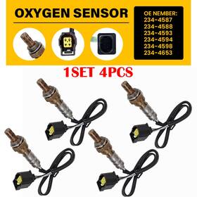 234-4228 Auxito 234-4598 4-40x Upstream Downstream Oxygen O2 Sensors For Jeep Wrangler 2001-18 H