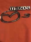 Bbm4-51730 Mazda Rear Trunk Emblem Complete Set Logo Name Number