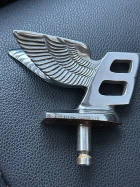 Ur14423 Bentley 14423 T1 T2 Continental 1966-86 Flying B Bonnet Mascot Hood Ornament