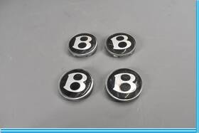 3w0853679l Bentley 2005 Continental B Emblem Badge Set Of 4 Oem