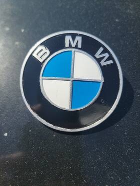 18015603 Bmw 1967-1973 E10 1602 1600-2 1802 Rear Trunk Badge Emblem Oem