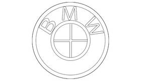 51-11-7-886-503 Bmw Genuine Emblem