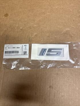 51-14-5-a0c-a04 Bmw Oem I5 Nameplate Emblem