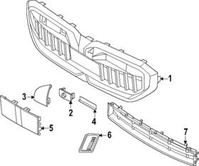 51-14-5-a3d-409 Bmw Genuine Nameplate