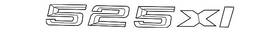 51-14-7-066-926 Bmw Genuine 2006-2007 525xi - Nameplate