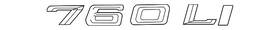 51-14-7-187-127 Bmw Genuine Nameplate