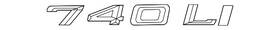 51-14-7-187-129 Bmw Genuine 2011-2015 740li - Nameplate