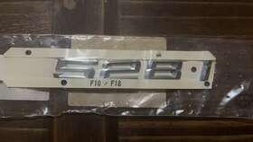 St41b Bmw 51 14 7 219 539 New Genuine 2011-2016 Inch 528i Trunk Lid Chrome Emblem