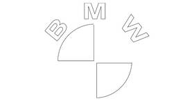 51-14-7-355-205 Bmw Genuine Emblem