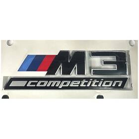51-14-7-907-774 Bmw New Genuine G80 M3 Lci Competition Badge Emblem 51147907774