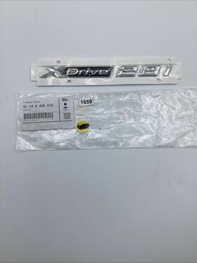 51-14-8-496-016 Bmw 2019-22 Oem New X1 X2 X Drive 28i Left Right Emblem 51148496016