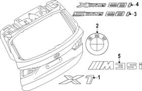 51-14-9-450-496 Bmw Genuine Nameplate