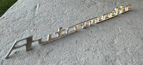 51141802320 Bmw Inch Automatic Emblem/ Badge Rear 2002 1967 - 1976 Bavaria