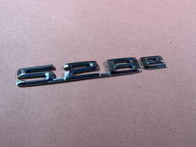 51141917919 Bmw E28 528e Trunk Lid Chrome 528 Emblem Badge Logo Sedan Oem #88272