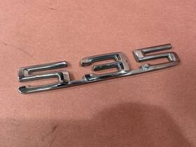 51141946164 Bmw E28 535i Trunk Lid Chrome 535 Emblem Badge Logo Oem 173k Miles