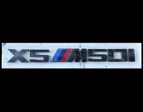 51142472845 Bmw Genuine G05 X5 Black Trunk Emblem Inch M50i Lettering Decal Badge New
