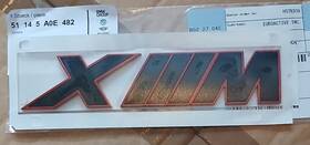 51145a0e482 Bmw Genuine G09 Xm Tailgate Rear Toronto Red Emblem Badge Factory Brand New