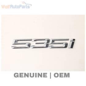 51147039788 Bmw 2008-2010 535i - 3.0l Trunk Emblem / Badge 7039788