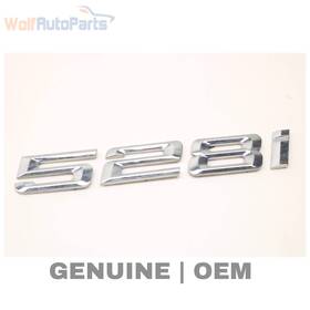 51147196377 Bmw 2008-2010 528i 3.0l - Trunk Emblem / Badge 7196377
