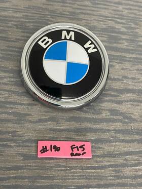 51147294465 Bmw 2014-2018 X5 F15 Oem Trunk Liftgate Emblem Badge With Grommets #190