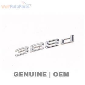 51147334895 Bmw 2014-2018 328d 2.0l - Trunk Emblem / Badge 7334895