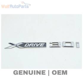 51147362479 Bmw 2008-2013 X5 - Front Door Emblem / Badge Xdrive 30i 7362479